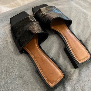 L'intervalle black sandals